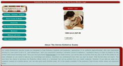 Desktop Screenshot of onlinepracticeexam.net